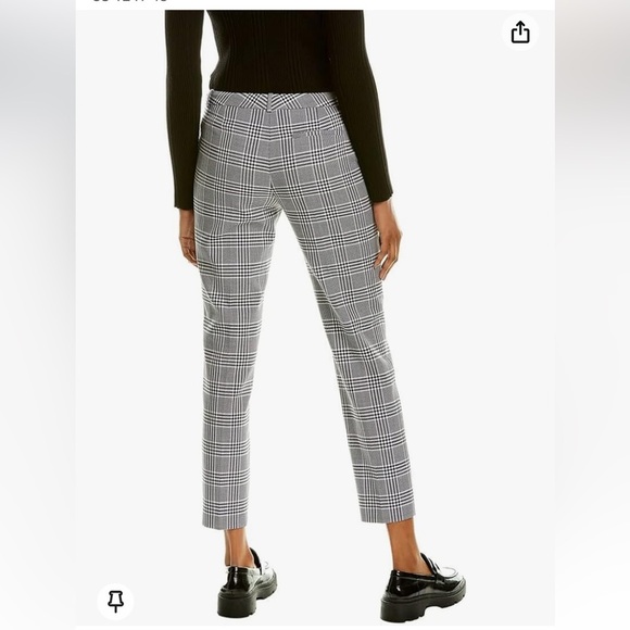 Hugo Boss Plaid Straight Leg Pants - Picture 2 of 13